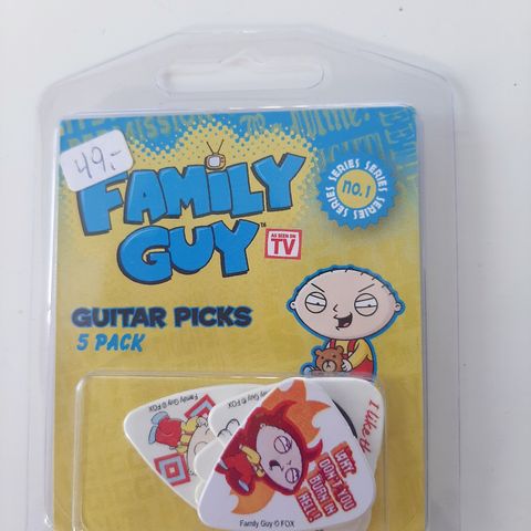 Kule Guitar Picks Family Guy