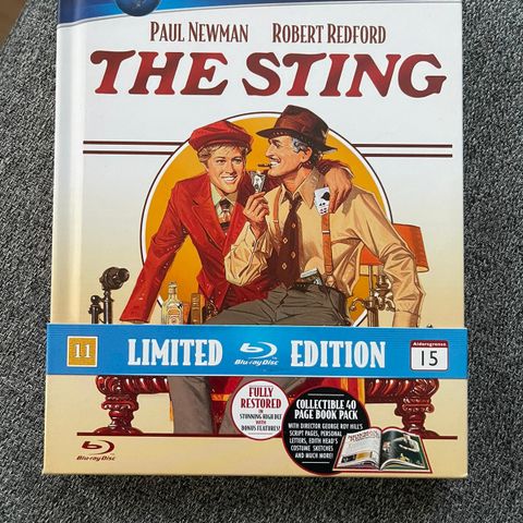 The Sting (Blu-ray) Kuppet, limited edition, klassiker