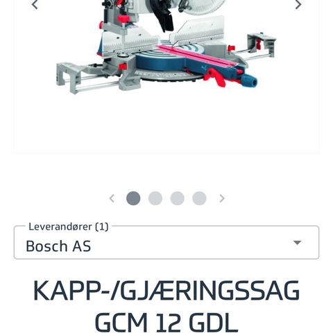 KAPP-/GJÆRINGSSAG GCM 12 GDL +sagbord