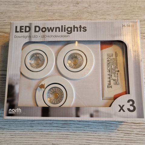 LED Downlights x3