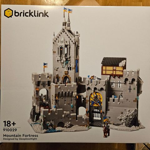 (Uåpnet) LEGO Bricklink - 910029 Mountain Fortress (2024))