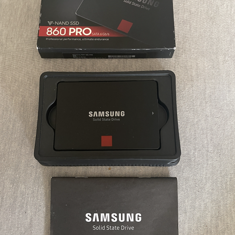 2TB Samsung SSD 860 PRO - 6Gb/s