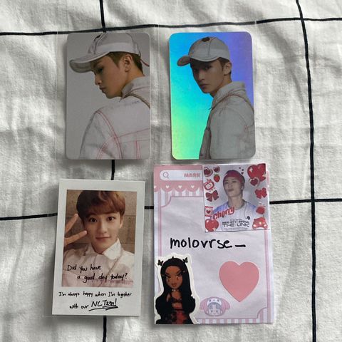 Nct mark Kpop photocards