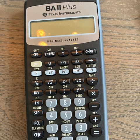 Texas Instruments BA II Plus