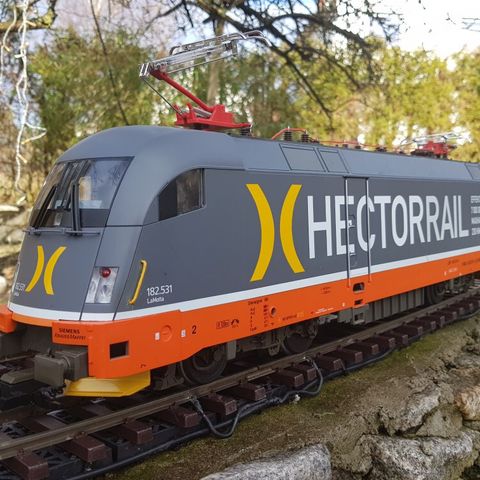 Piko G skala Hectorrail lokomotiv m/batteristyring