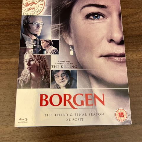 Borgen sesong 3 Blu Ray