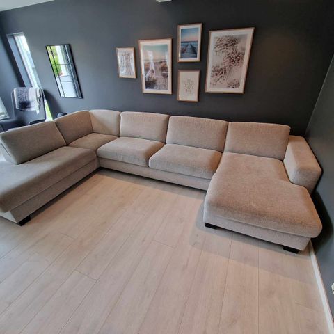 STOR u-sofa (ord pris 50.000 kr) BOHUS