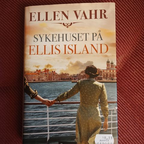 Ellen Vahr - sykehuset på Ellis Island - innbundet