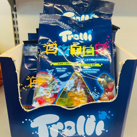 Trolli bytes! Gamer godteri! Halv pris