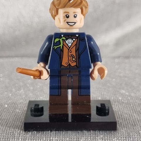 Newt Scamander LEGO Minifigur fra 71022 Harry Potter, Series 1