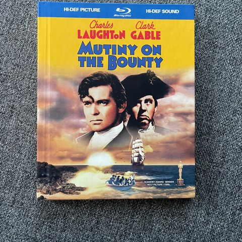 Mutiny on the Bounty (Blu-ray) Mytteriet, digibook, klassiker