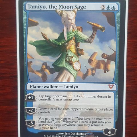 Magic the gathering kort. Tamiyo, the Moon Sage