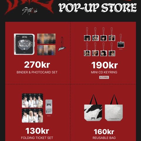 Stray Kids ATE Pop-Up Merch & Lucky Draw