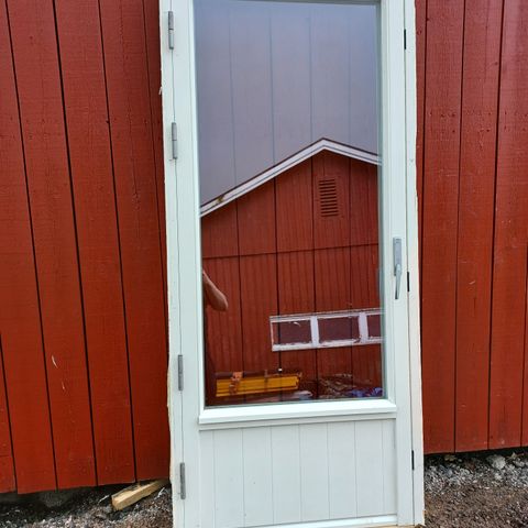 Balkongdør 90x200 energi  glass