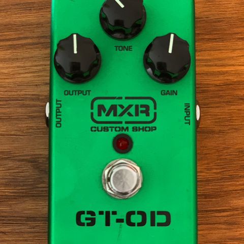 MXR Custom Shop GT-OD, overdrivepedal