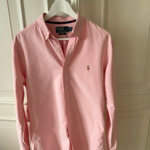 Ralph Lauren Polo rosa skjorte - str. M