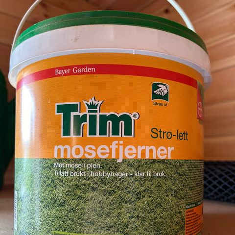 5 kg Trim mosefjerner selges