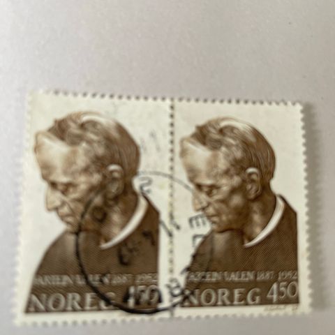 Norske frimerker 1987