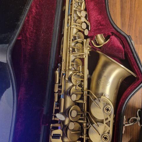 Som ny Buffet Crampon 400 alt saxofon (Selmer s80 munnstykke)