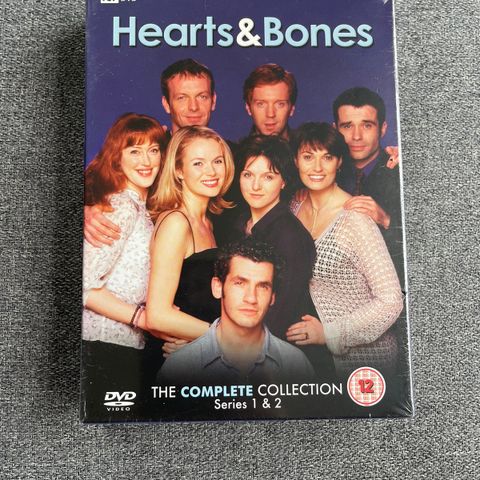 Hearts & Bones sesong 1-2 (dvd) drama, komplett serie