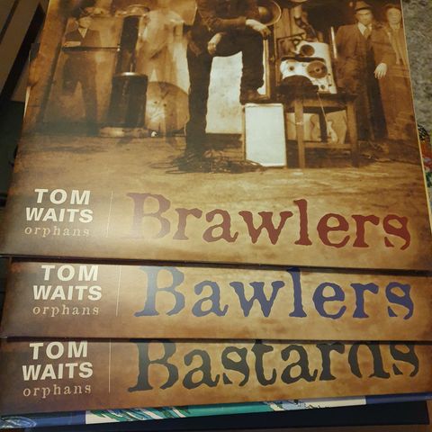 Tom Waits Bastards Bawlers and Brawlers LP`er