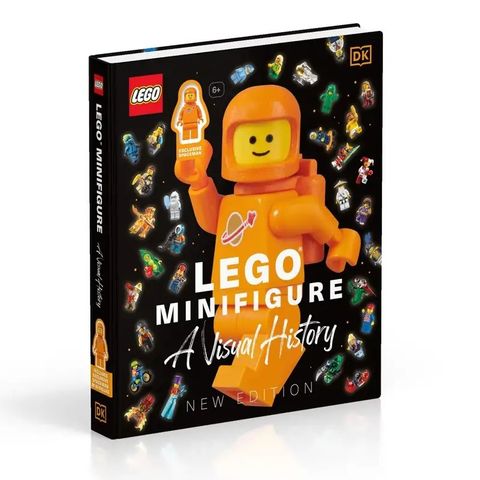 Lego minifigure bok med uåpnet figur.