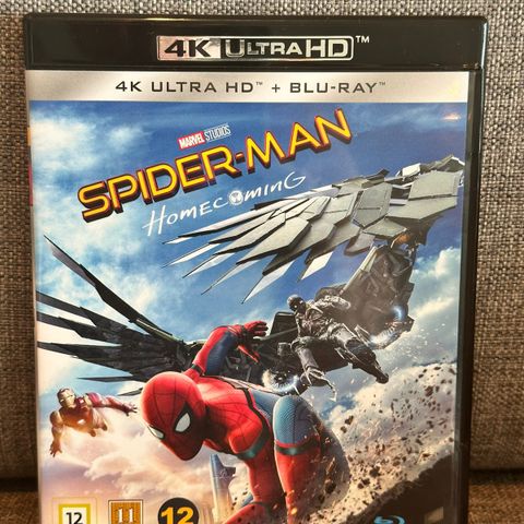 SPIDER-MAN: HOMECOMING 4K Ultra HD + Blu-ray