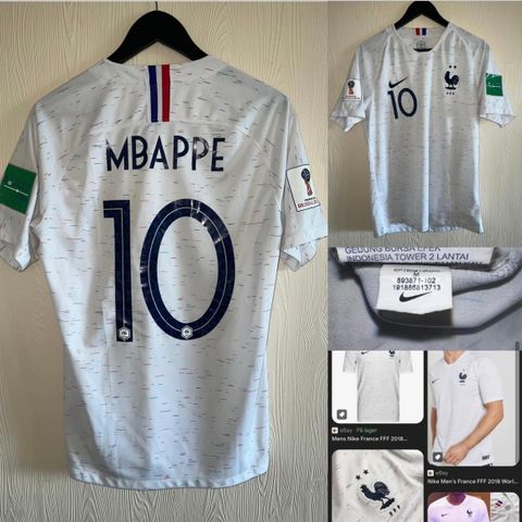 Frankrike, Mbappe 10 VM 2018