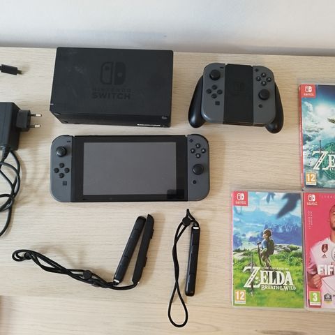 Nintendo switch - Zelda - Fifa