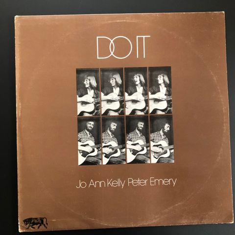 JO ANN KELLY & PETER EMERY  "Do It" 1976 UK vinyl LP  SJELDEN UK BLUES