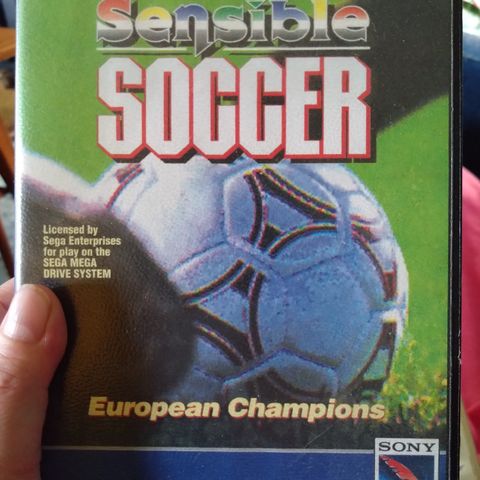 Sensible soccer Sega mega drive