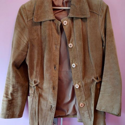 suede jacket - vintage