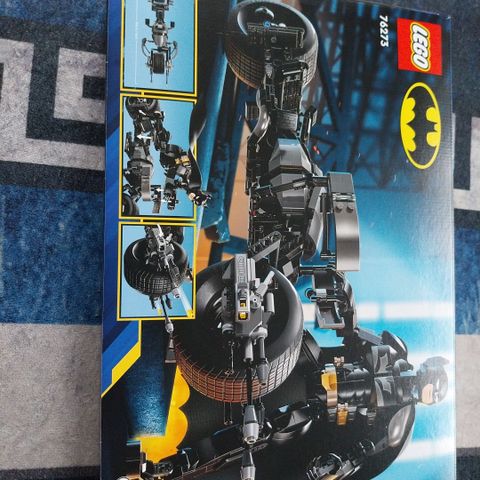 LEGO Super Heroes 76273 DC Batman: Byggbar Batman-figur og batpod