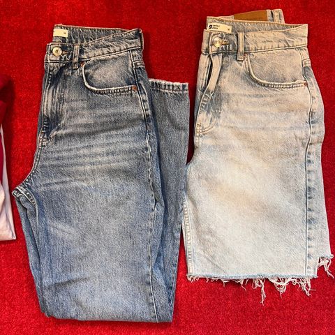 Jeans og shorts fra Gina Tricot