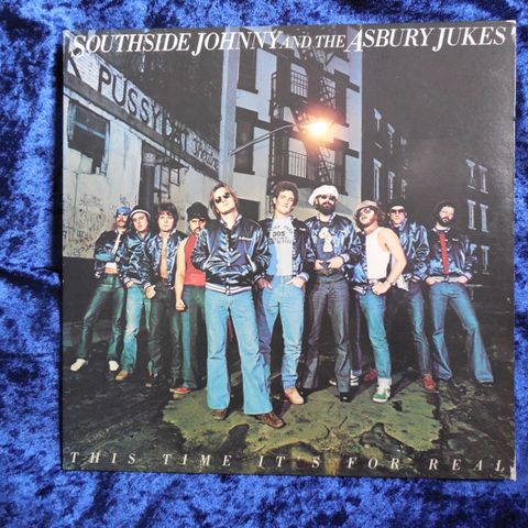 SOUTHSIDE JOHNNY & THE ASBURY JUKES -THIS TIME IT'S FOR REAL - SPRINGSTEEN