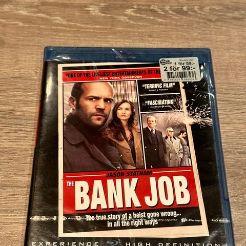 The Bank Job (Ny i plast, norsk tekst)