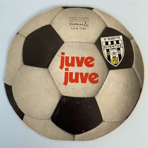 Vinyl Singler - Fotball og håndball relaterte vinyl 7’’ plater - Juventus m.fl.