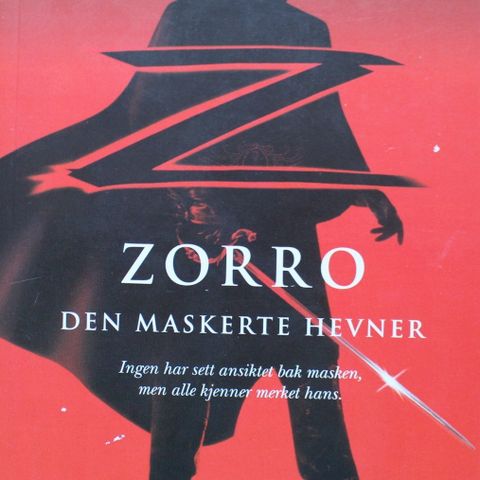 "Zorro - Den maskerte hevner" av Frank Lauria