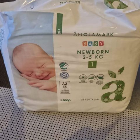 2 stk Änglamark Newborn 1