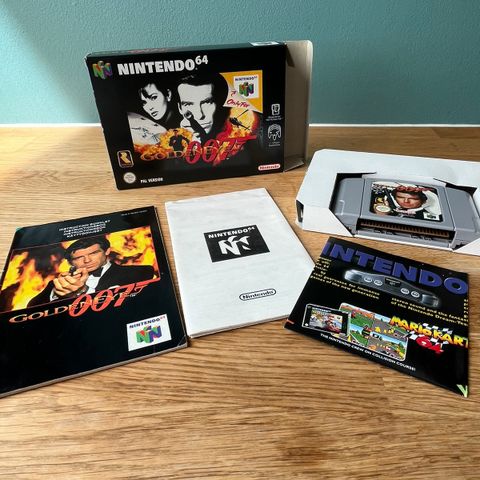 007 Goldeneye Nintendo 64 komplett