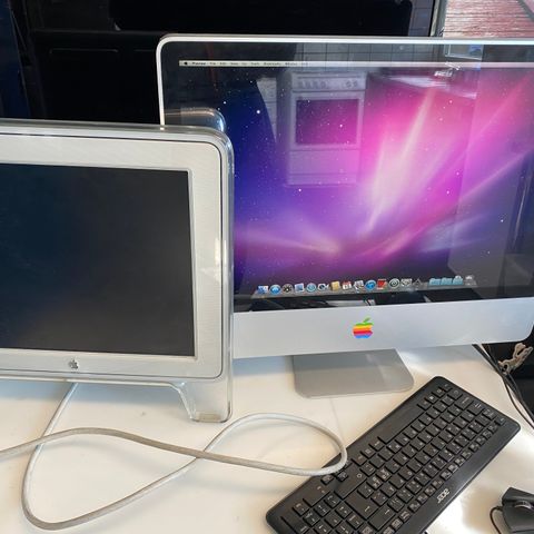 IMAC 9.1(SKJERM 24 TOMMERS) OG STUDIODISPLAY