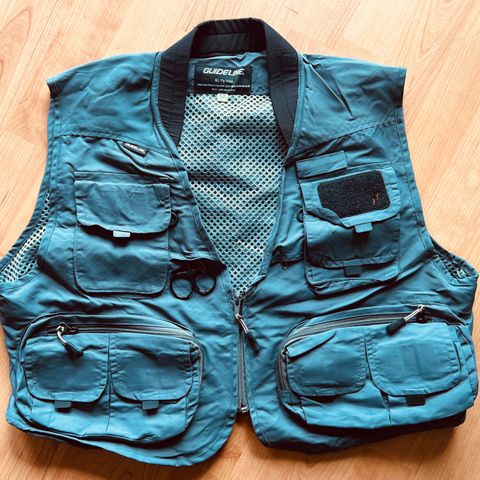 Fiske-vest Guideline fly vest:  Str. M.