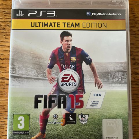 Ps3 spill FIFA 15 EA