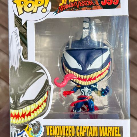 Funko Pop! Venomized Captain Marvel |Spider-Man: Maximum Venom | Marvel (599)