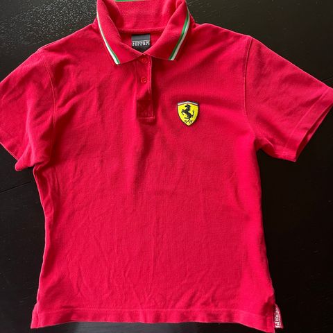 Ferrari pique skjorte i str 36