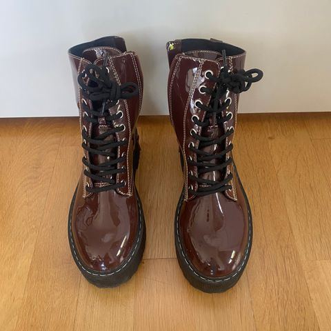 Røde boots damesko, str 37