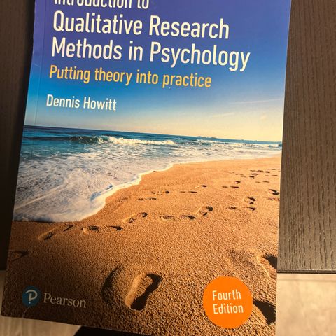 Introduction to qualitative research methods in psychology