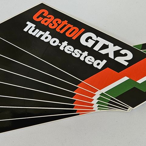 Castro GTX2 klistremerker