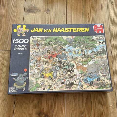 JAN VAN HAASTEREN puslespill - Nytt i plast !