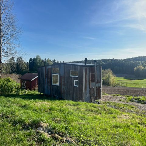 Unikt off-grid minihus på hjul